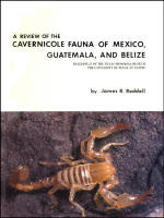 A Review of the Cavernicole Fauna of Mexico, Guatemala, and Belize