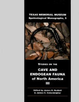 Studies on the Cave and Endogean Fauna of North America, III